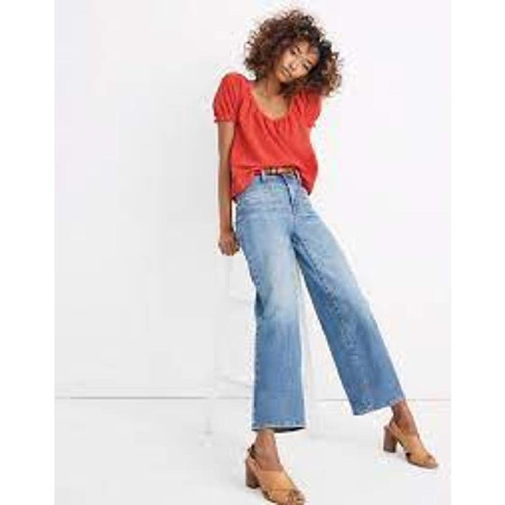 Madewell Wide Leg Cropped SZ 32 EUC